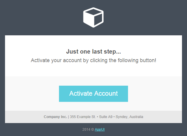 Account Activation